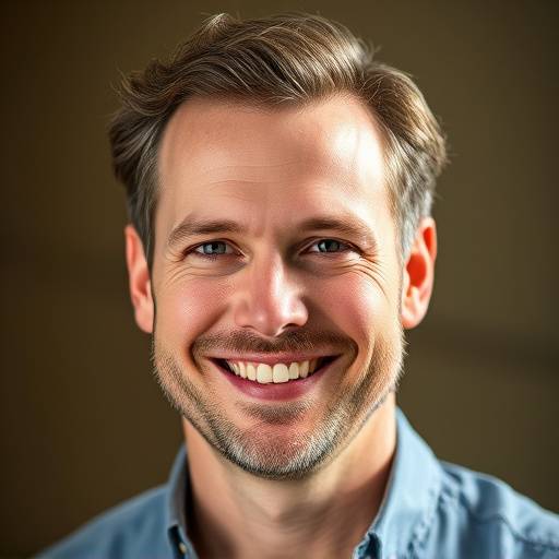 Headshot of James O'Connell, smiling.