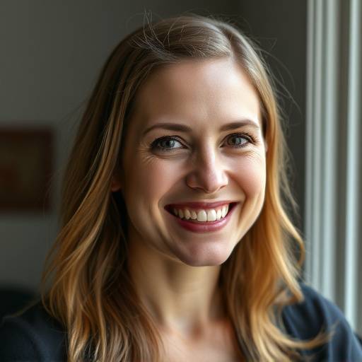 Headshot of Sarah Miller, smiling.
